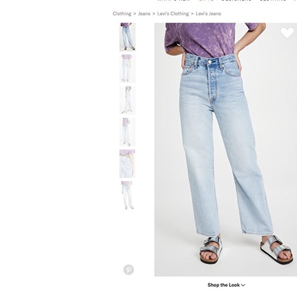 Levi's Ribcage Straight Ankle Sz 26 (Light Wash) - Picture 2 of 4